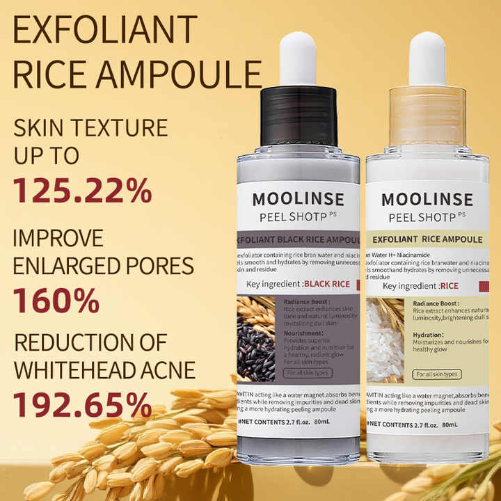 Pack of 2 Peel Shot Exfoliant Rice Ampoule